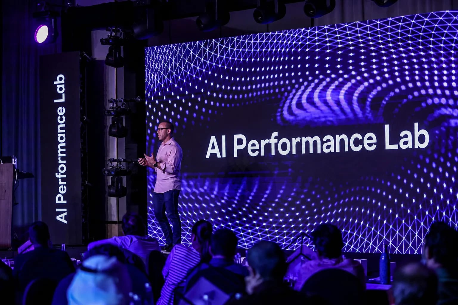 Michael Housman leading an executive AI workshop